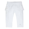 Trousers Aerobic Ruffles White (410-5427-91)