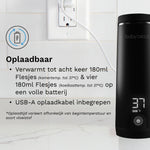 Baby Brezza Superfast Portable Bottle Warmer - Oplaadbare flessenwarmer