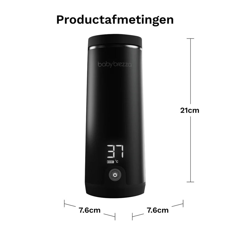 Baby Brezza Superfast Portable Bottle Warmer - Oplaadbare flessenwarmer