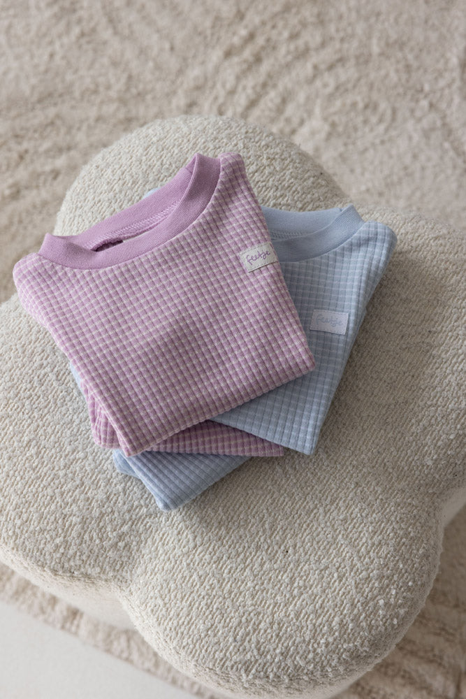 Feetje Pyjama Wafel Summer Special Lila